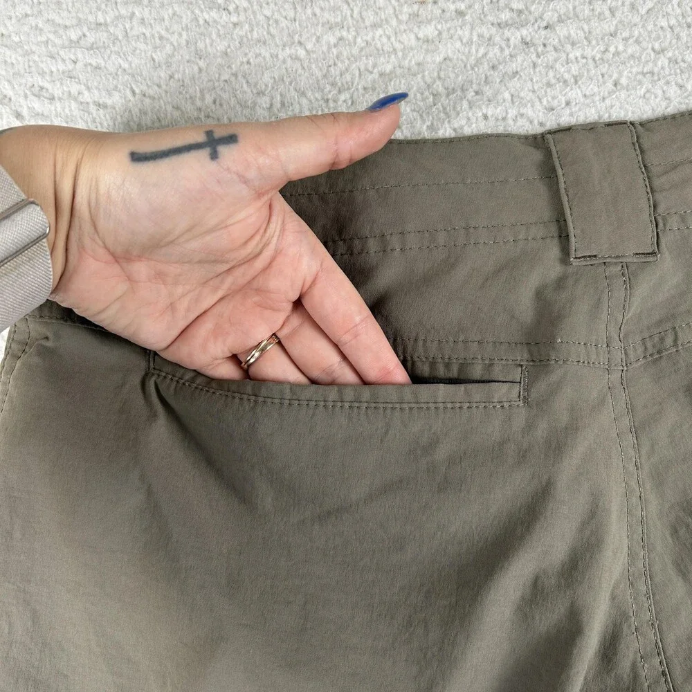 Kuhl Pants Mens 35x29 Slax Stretch Lightweight Hiking Outdoor Zip Pocket Khakis